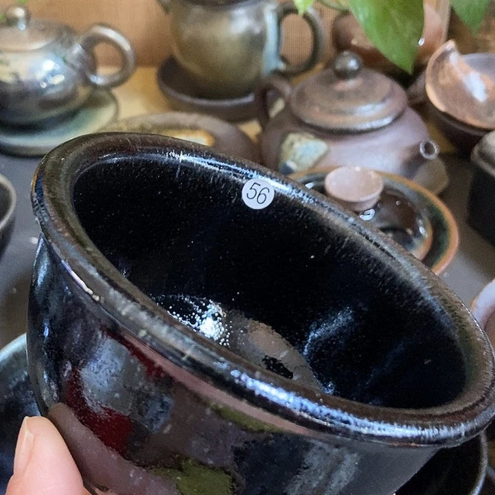 夢***囍茶盏56 建窑建盏微瑕