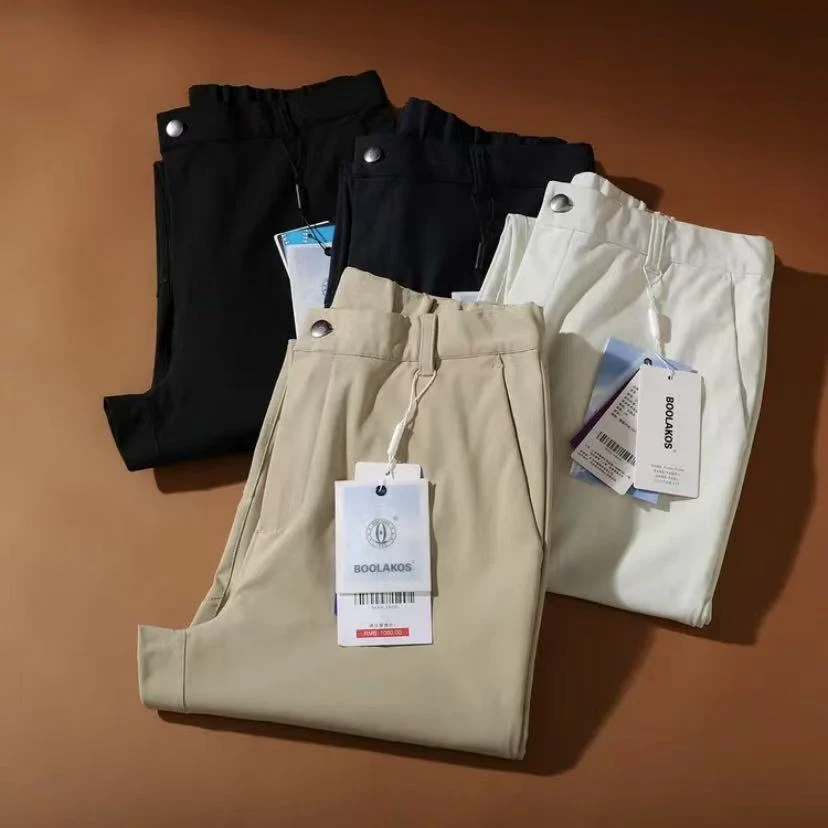 日单 高尔夫系列 轻量化长裤肌理面料简约透气速干休闲裤-1168