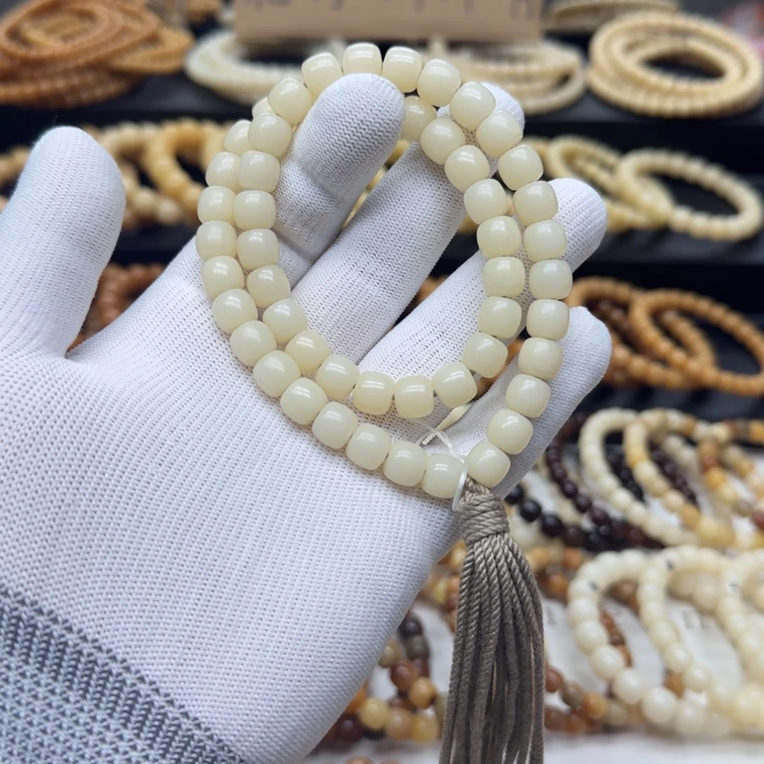 菩提根/象牙果手串8×9 5年 精工