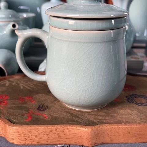 汝瓷办公杯微瑕福利