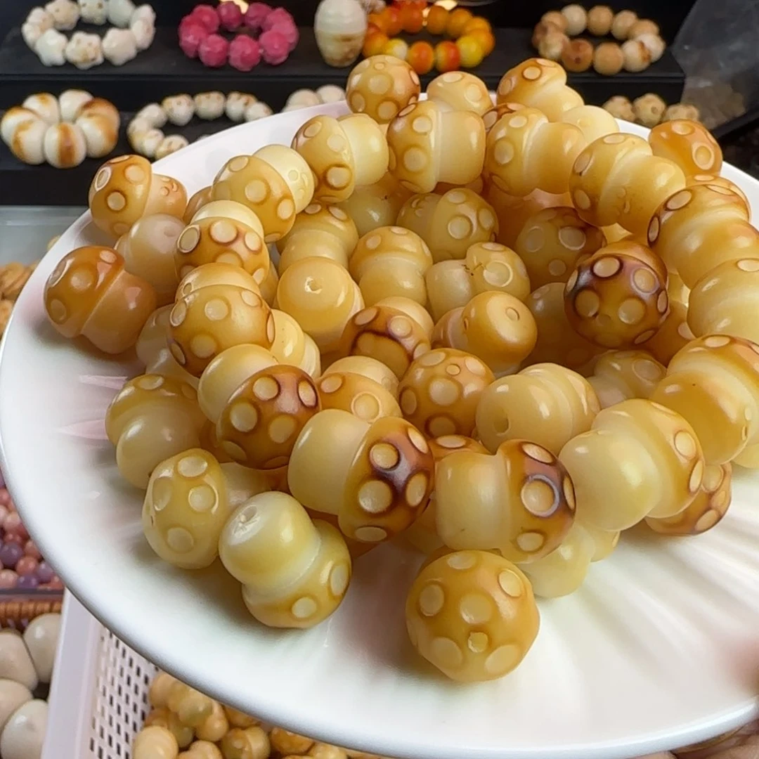 菩提根/象牙果手串瑕疵卡17蘑菇20颗（2单宠5颗）