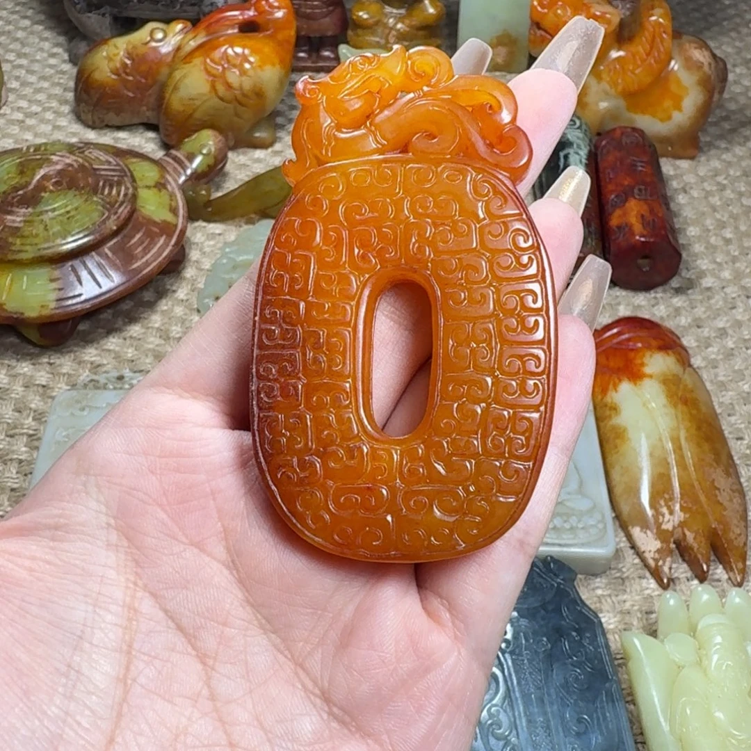 吊坠白玉菩提挂件