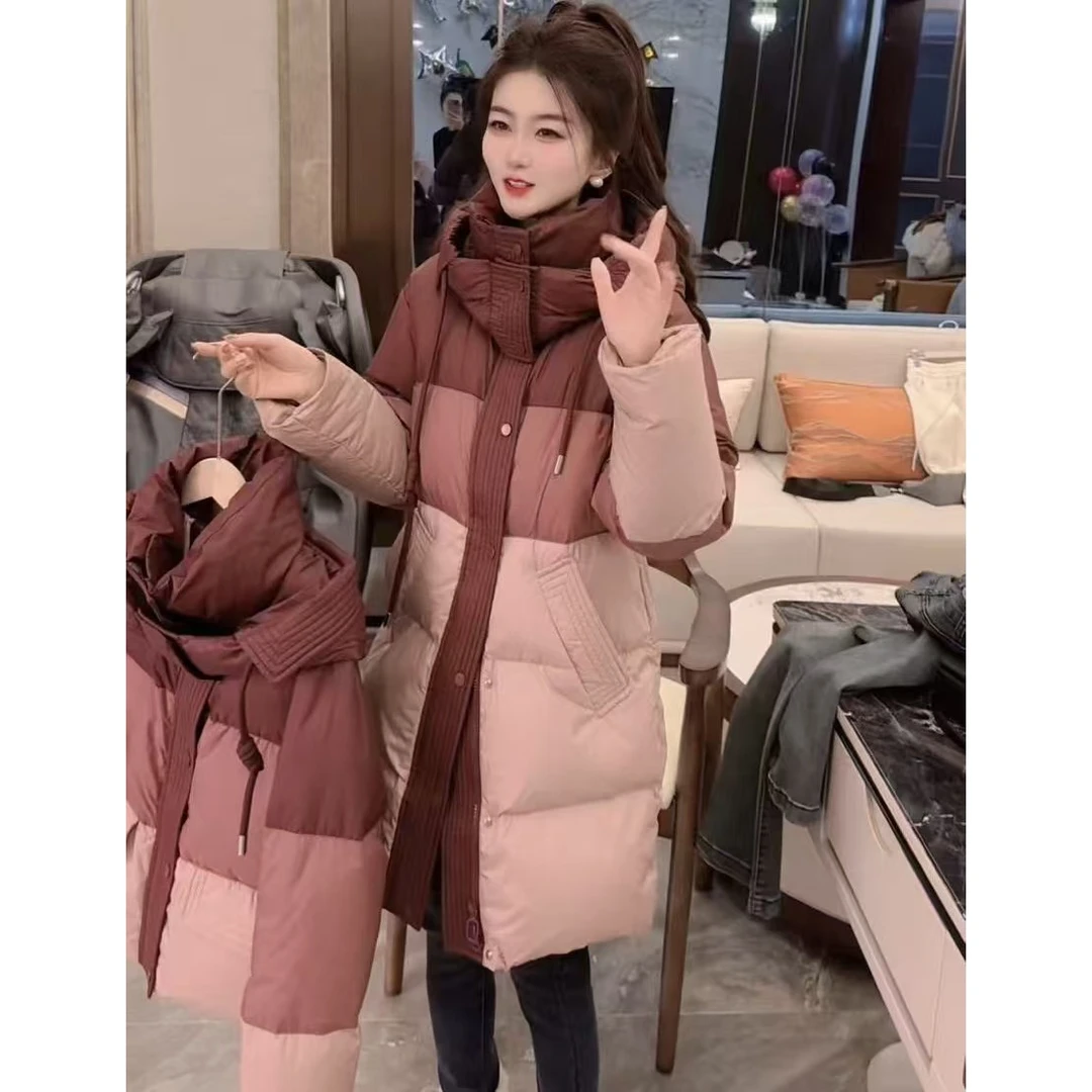 『漫画少女H』百搭休闲韩版洋气秋冬鹅绒服62323