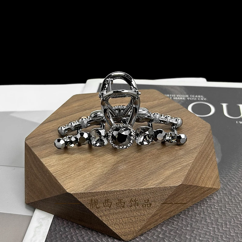 【LXX靓西西】285 抓夹7厘米轻奢气质风休闲半扎发抓夹