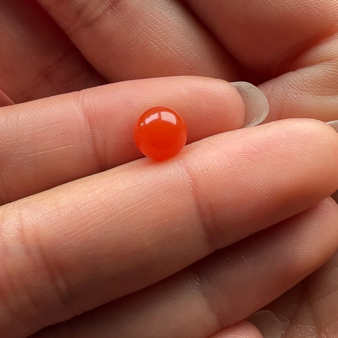 南红玛瑙圆珠7.2未镶嵌D****姚