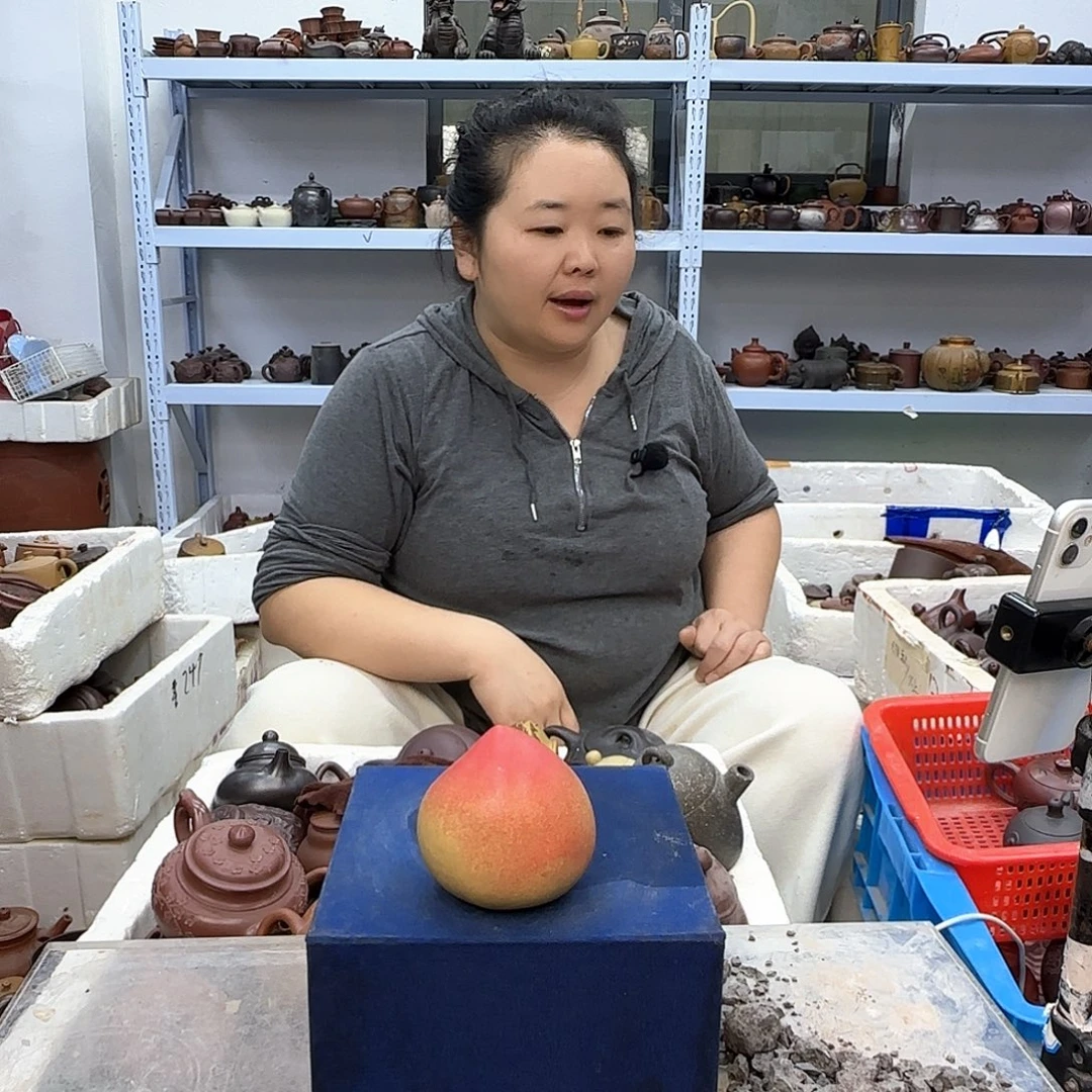 茶壶紫砂宜兴紫砂壶瑕疵处理