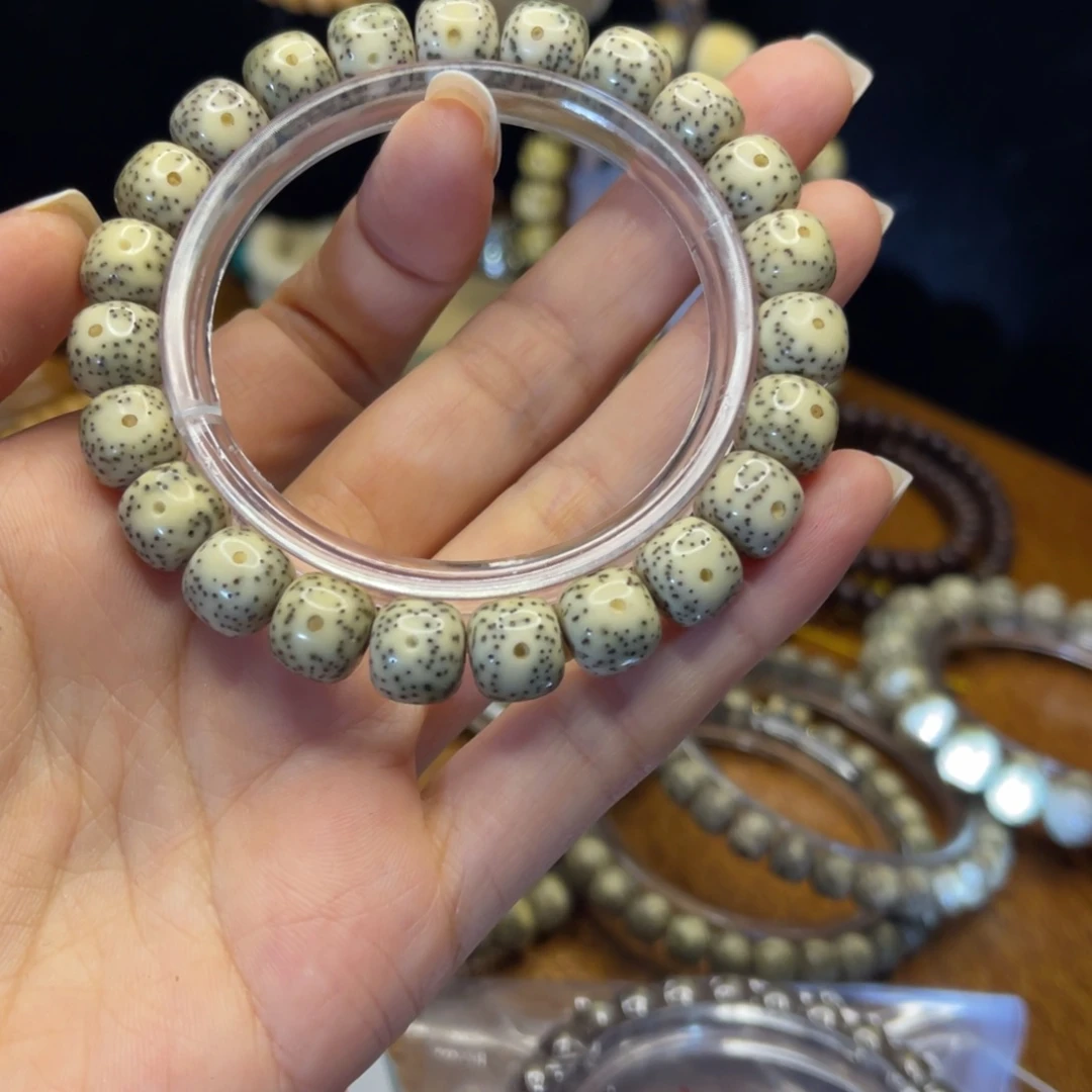 星月菩提手串石玉飘花月朗星稀