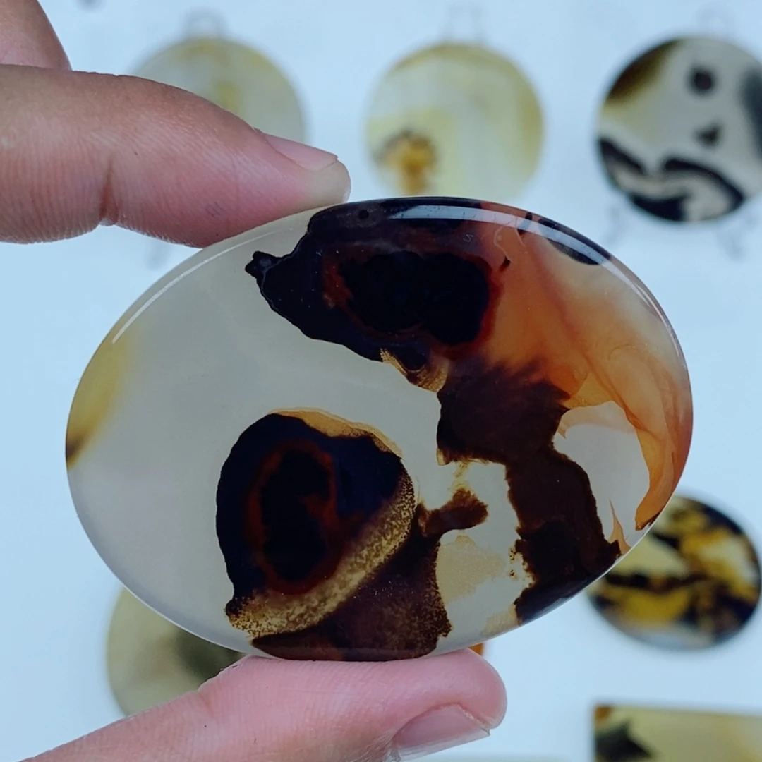 玛瑙/玉髓未镶嵌珠宝半成品