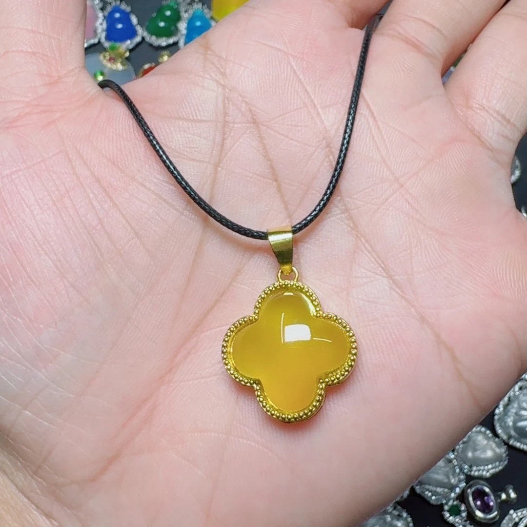 合金吊坠(不含链)玛瑙/玉髓