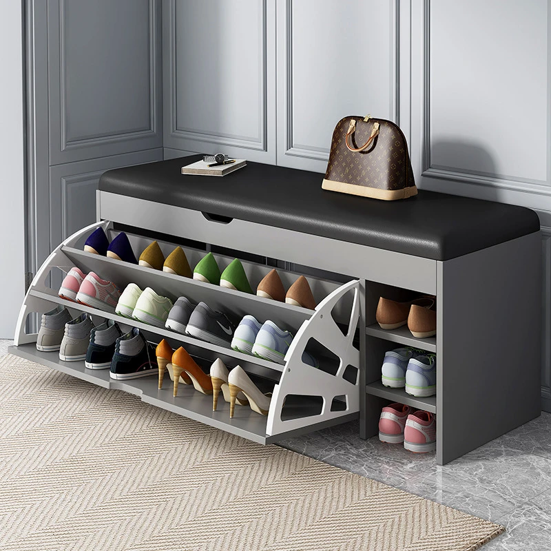 换鞋凳家用门口鞋柜坐凳一体玄关入户翻斗鞋架可坐进门穿鞋凳