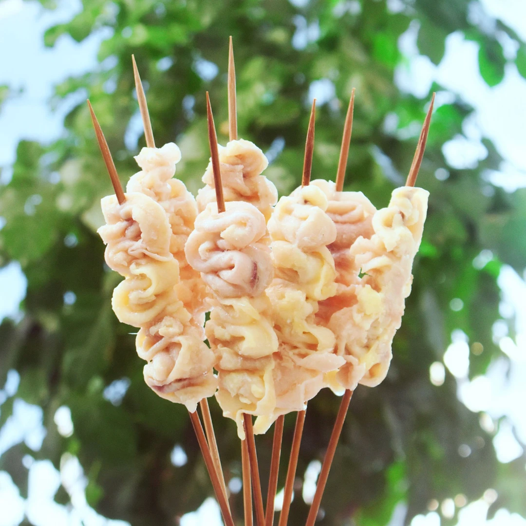 【顺丰发货】鸡皮大串15串一包约525克开袋即用商用家庭用