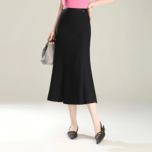 M新款春季时尚百搭【鱼尾裙】高腰高定气质显瘦半身裙8862