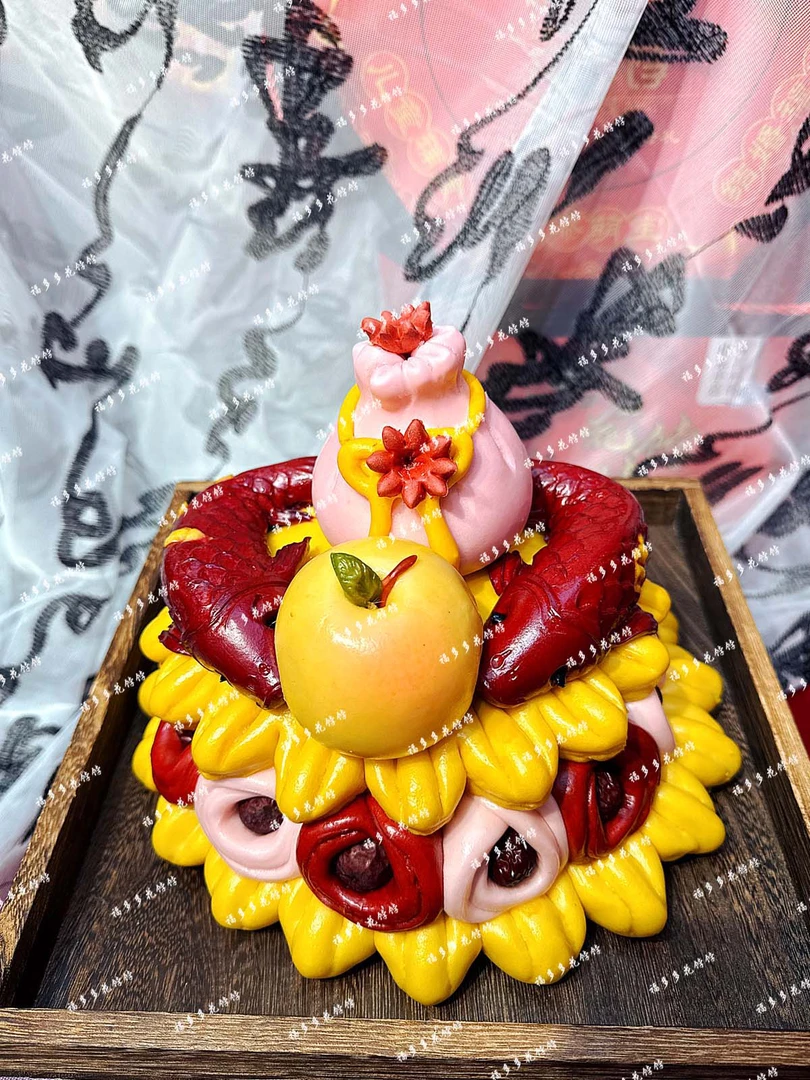 【代代有福花糕】花样馒头新年礼物花饽饽
