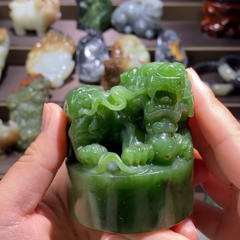 【闪购商品】和田玉摆件未镶嵌小****o