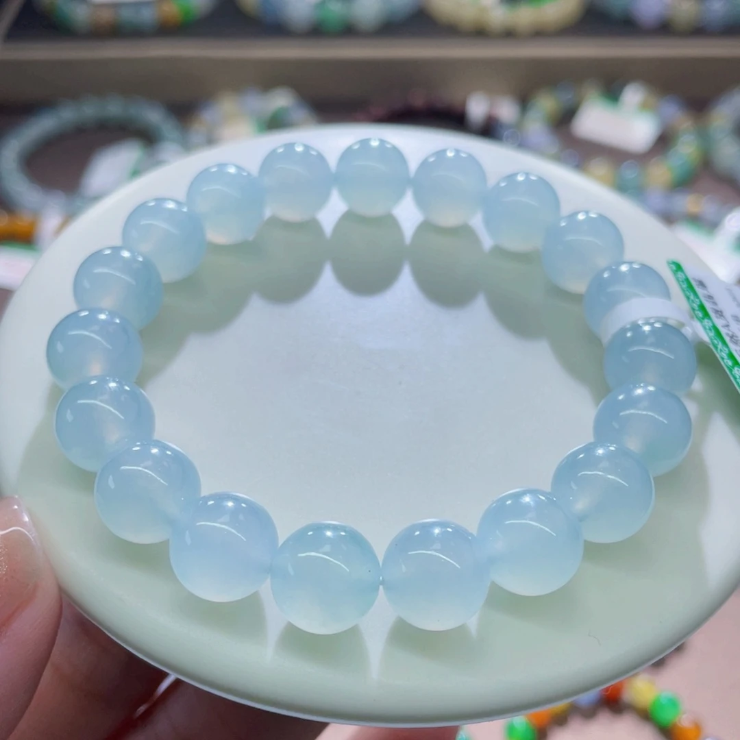 未镶嵌手链翡翠福利价卡10果冻蓝