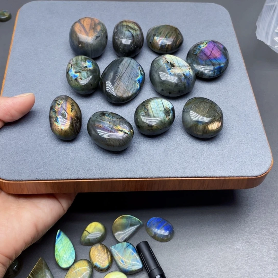 W***银S925镶嵌颈饰长石