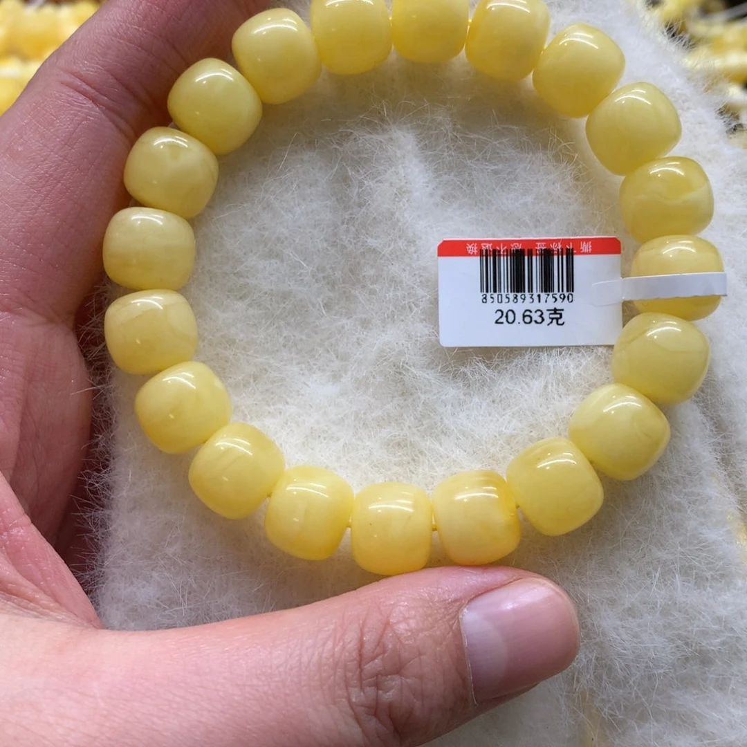 蜜蜡手链未镶嵌勤**猪蜜蜡