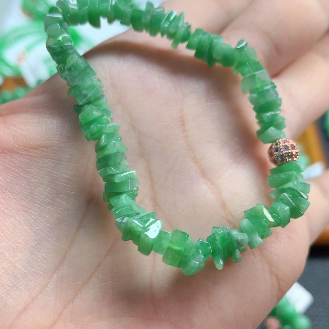 翡翠未镶嵌手链翡翠