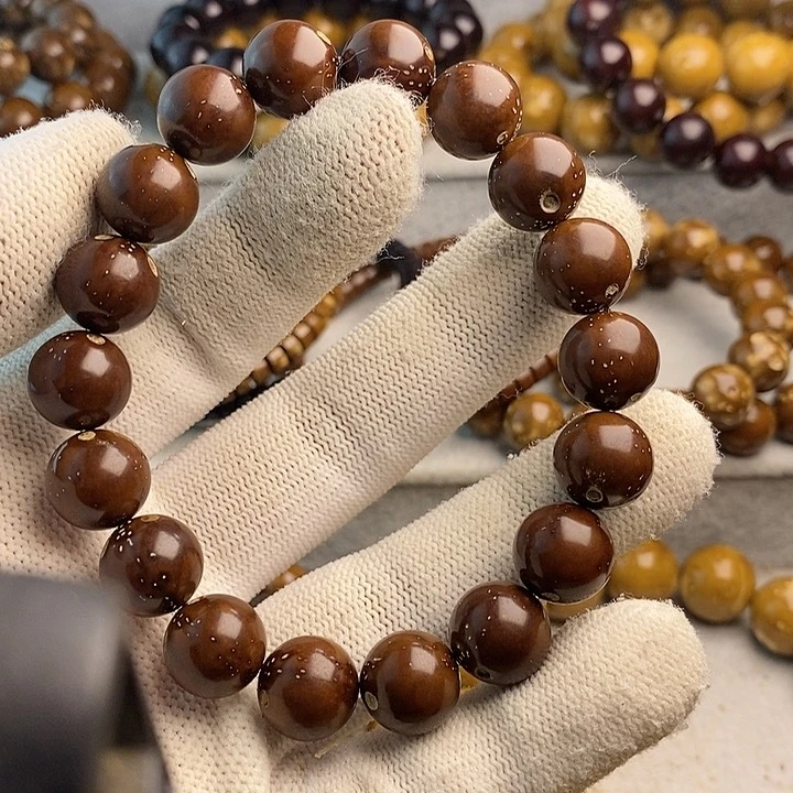 紫金鼠吊坠荭**笑紫金咖色12