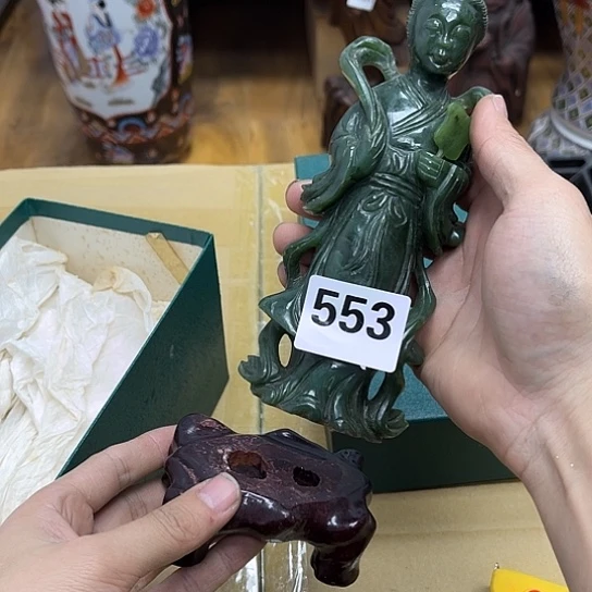 瓷片摆件工艺品瓷器摆件777 