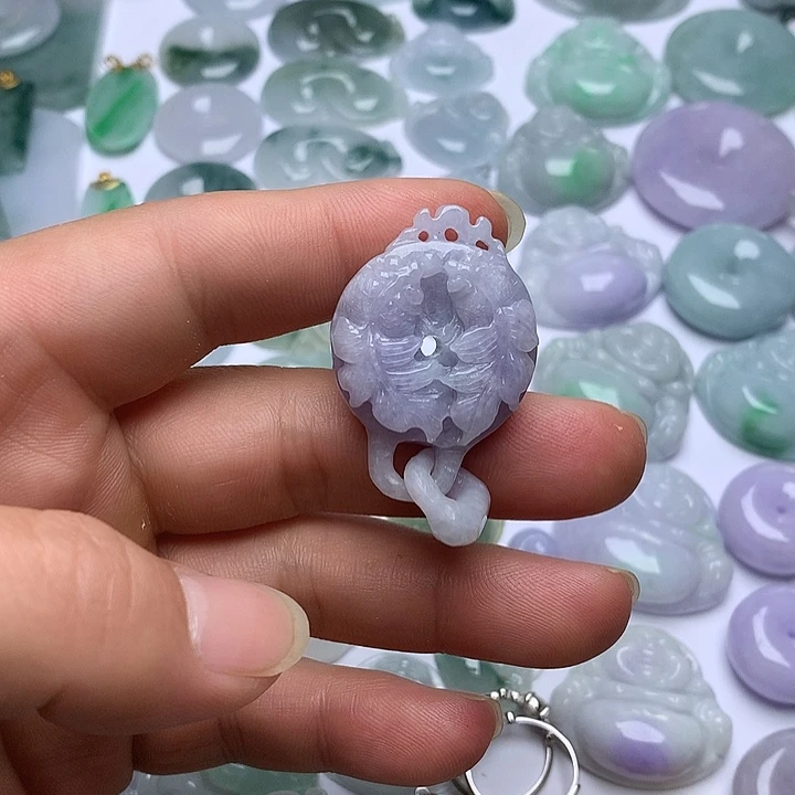 翡翠未镶嵌颈饰天然翡翠