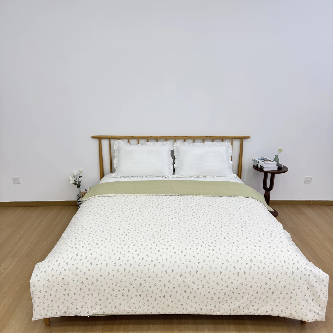 【芷萱】斜纹被罩 精梳棉全棉斜纹印花被罩 一条