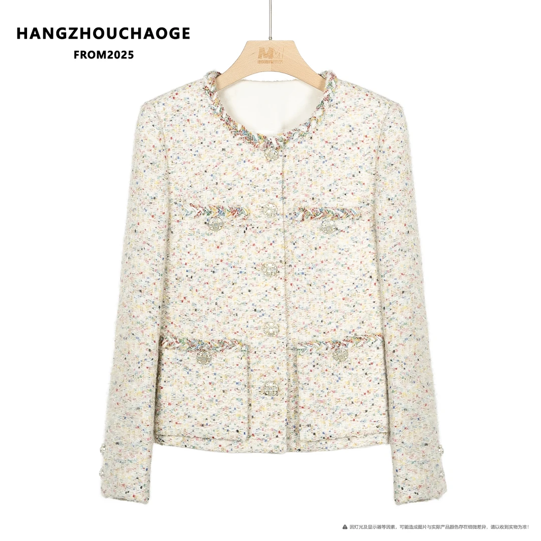 杭州超哥【白芝麻】2024新款小香风外套CO83521