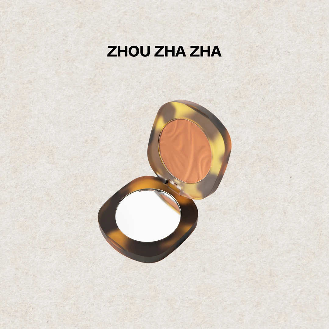 【周炸炸】酵色腮红焦糖银杏一体盘高光提亮水感#168060