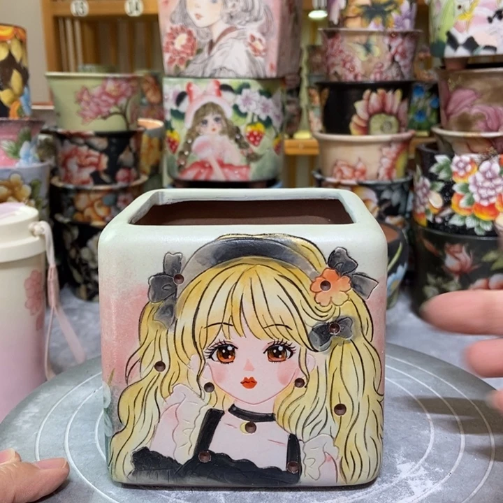 景德镇艺术手绘作品