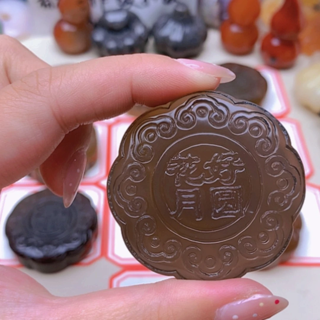 【闪购商品】未镶嵌玛瑙/玉髓珠宝半成品甜*蜜
