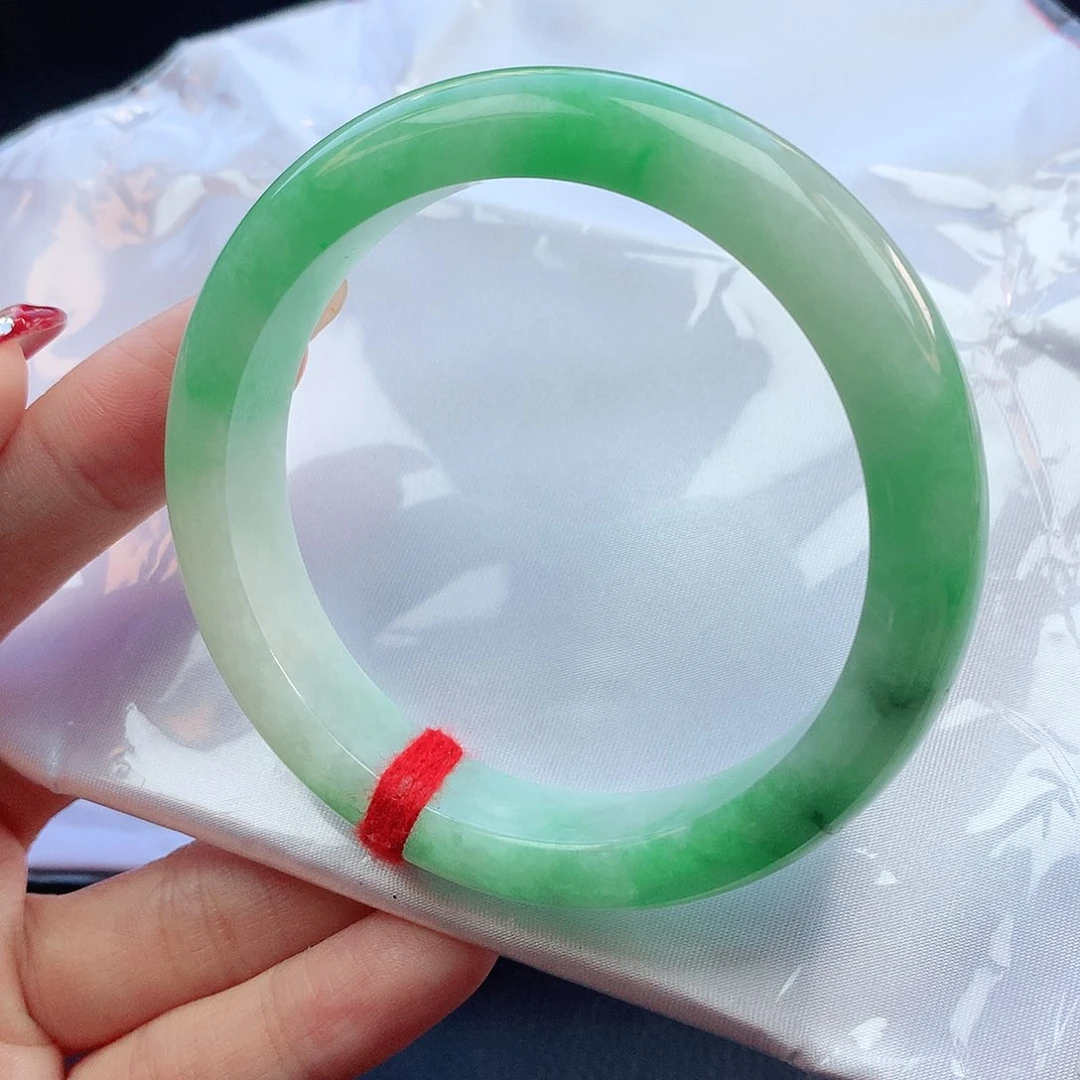 翡翠手镯未镶嵌57圈口882346