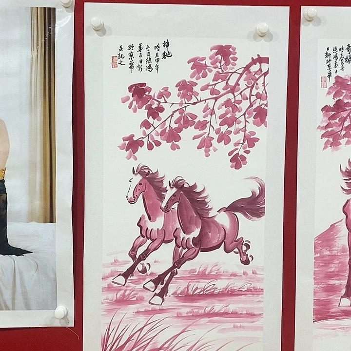 日新画作欣赏作品