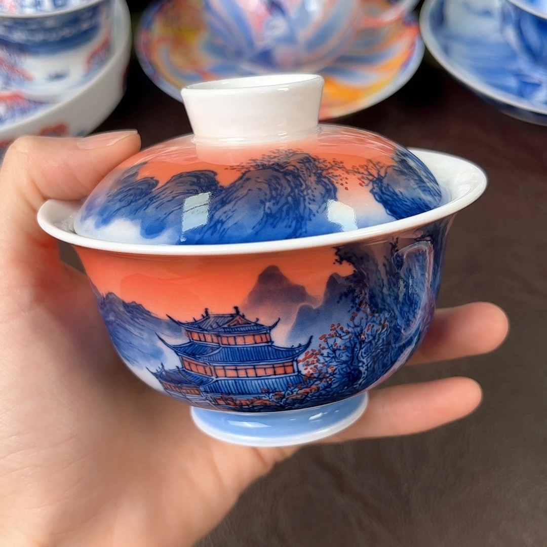 手绘高温瓷器瓷器