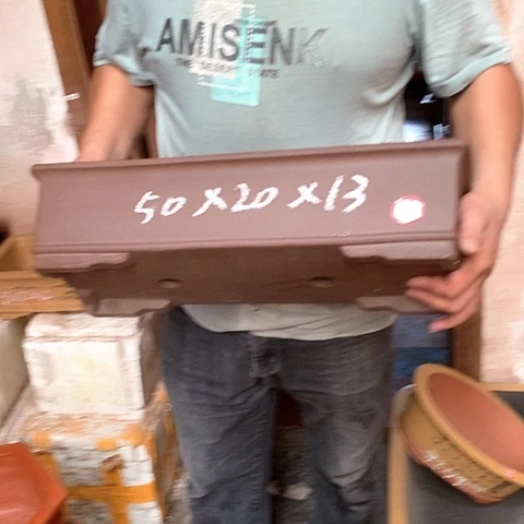 紫砂花盆手工制作