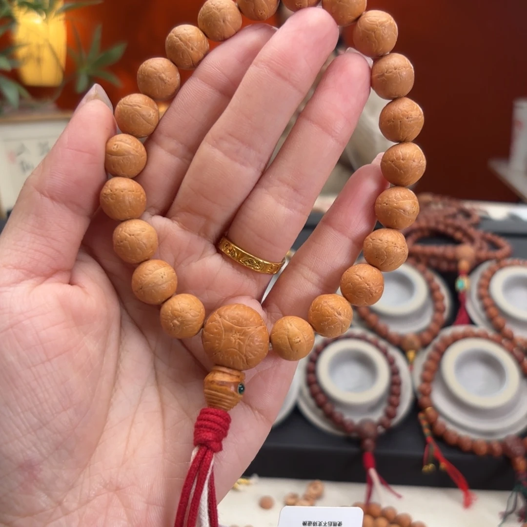 @***上凤眼菩提吊坠11.5毫米单圈