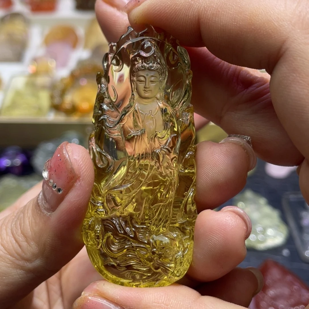 水晶颈饰未镶嵌定制