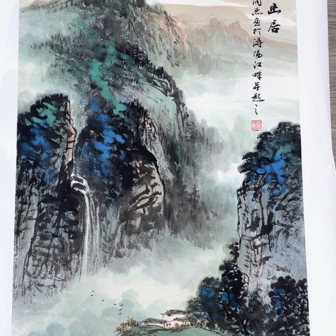 国画何润杰老师作品欣赏