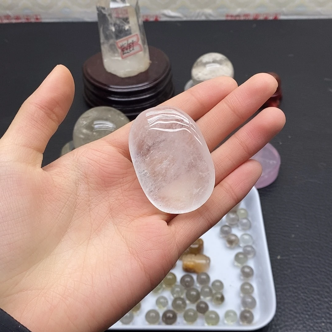 未镶嵌水晶珠宝半成品131水晶石