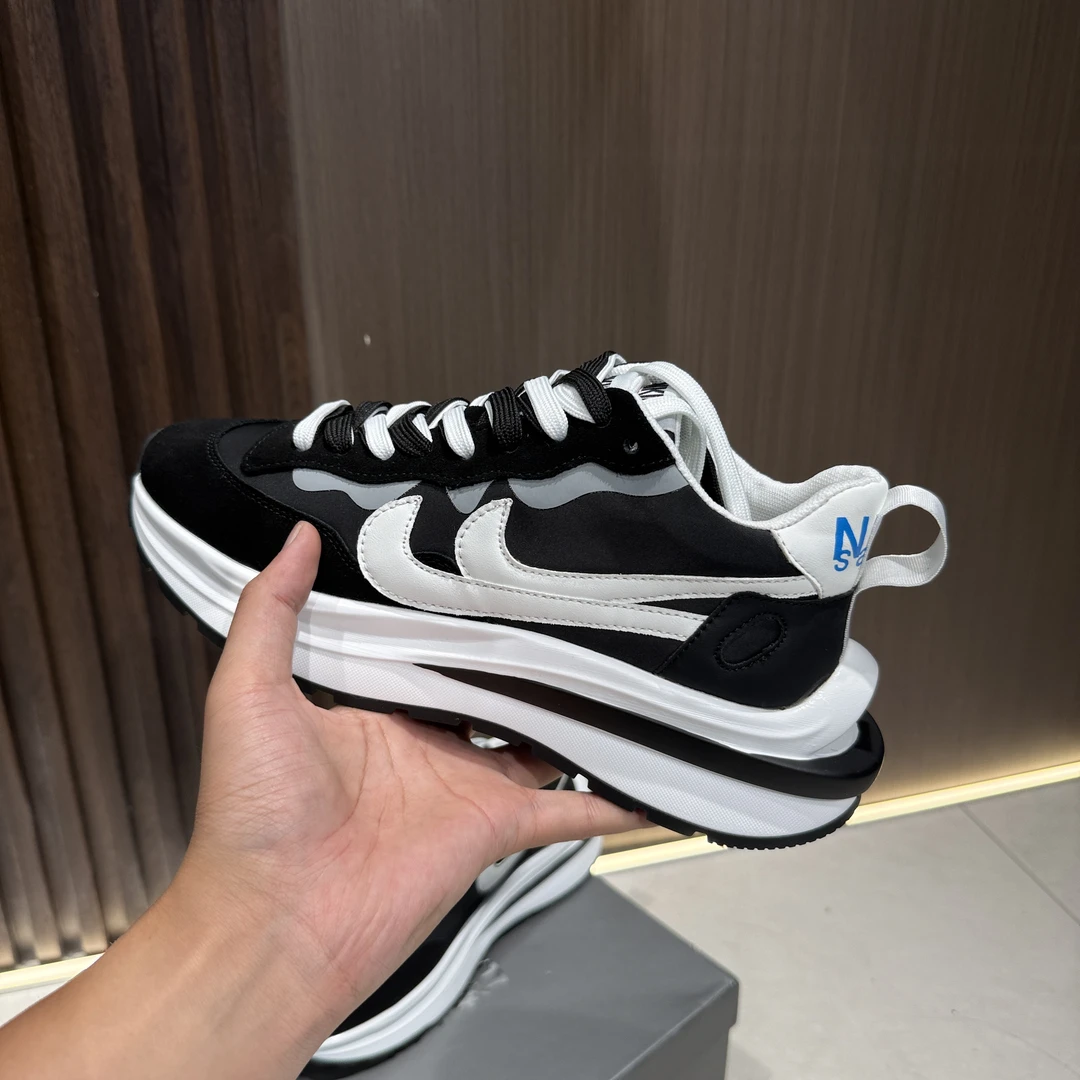 2025秋冬新款厚底增高休闲老爹鞋潮流布面网红同款拼色运动鞋男鞋