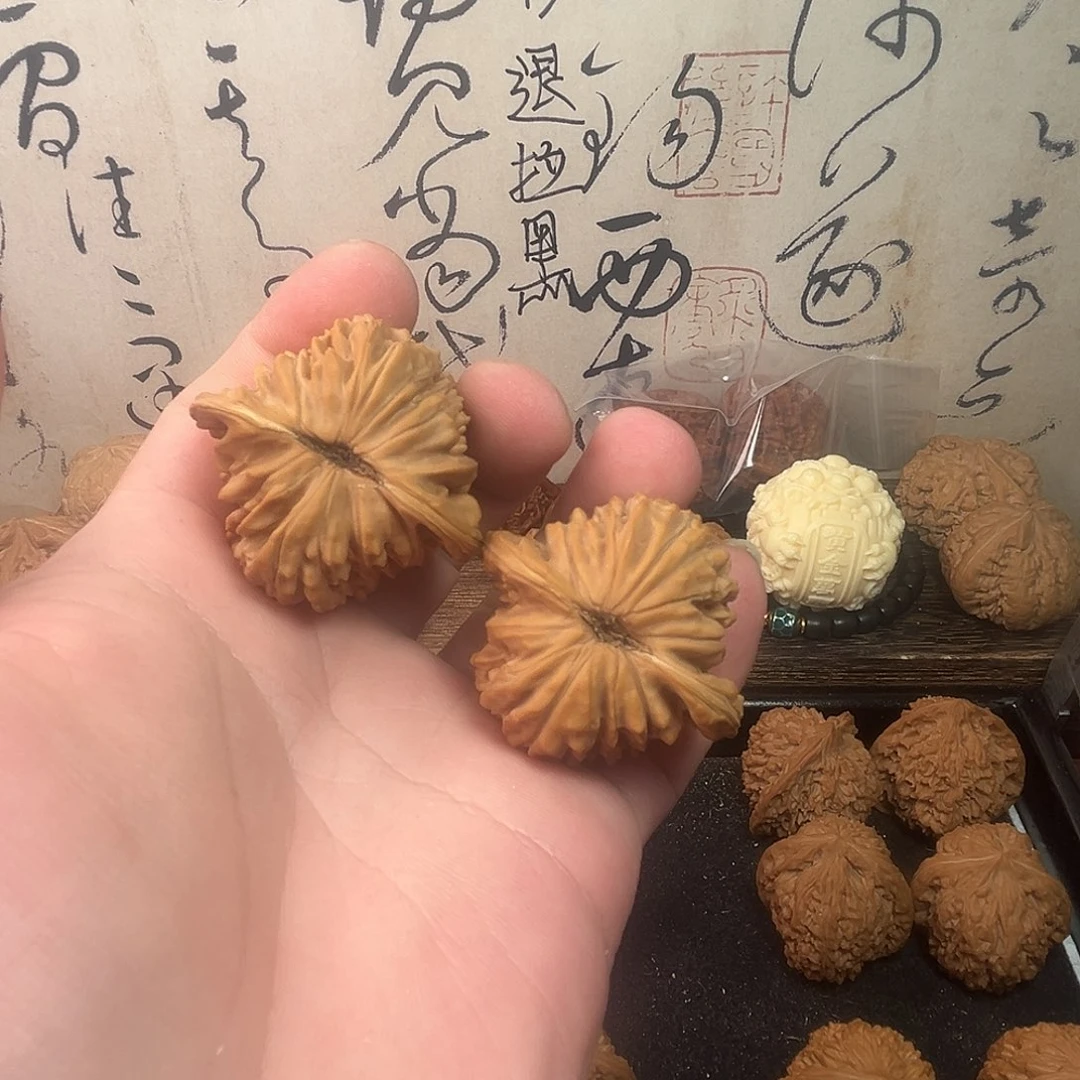 把件文玩核桃四座楼44尺