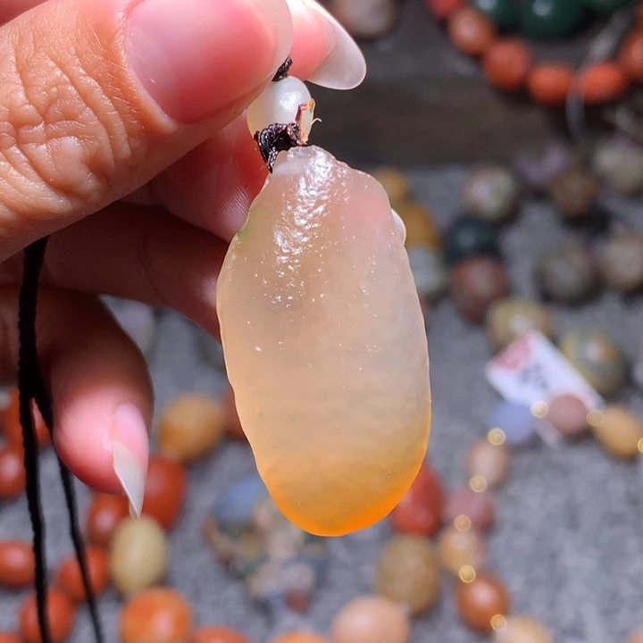 未镶嵌玛瑙/玉髓珠宝半成品
