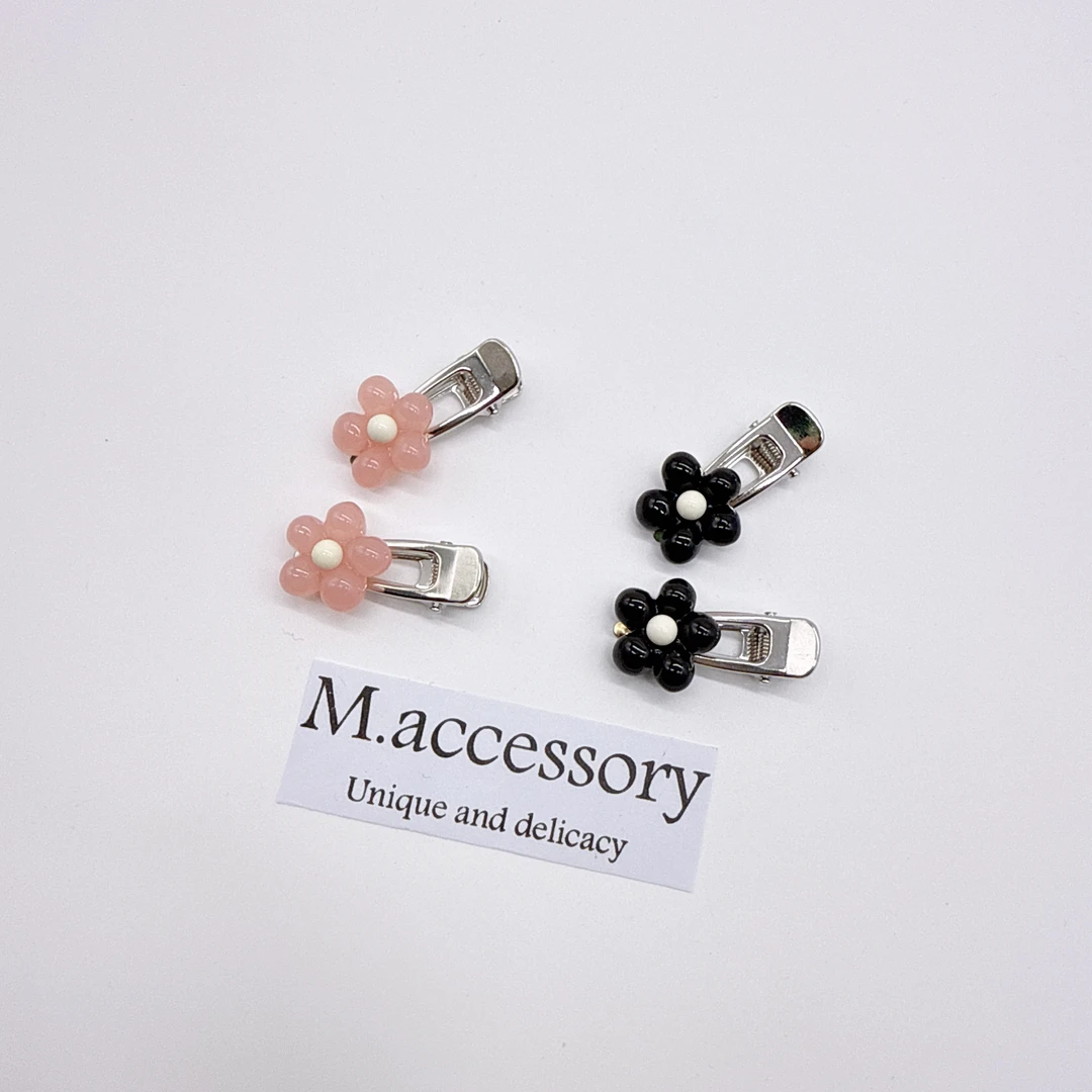 Mi33  花朵鸭嘴夹 Y68057O3-3