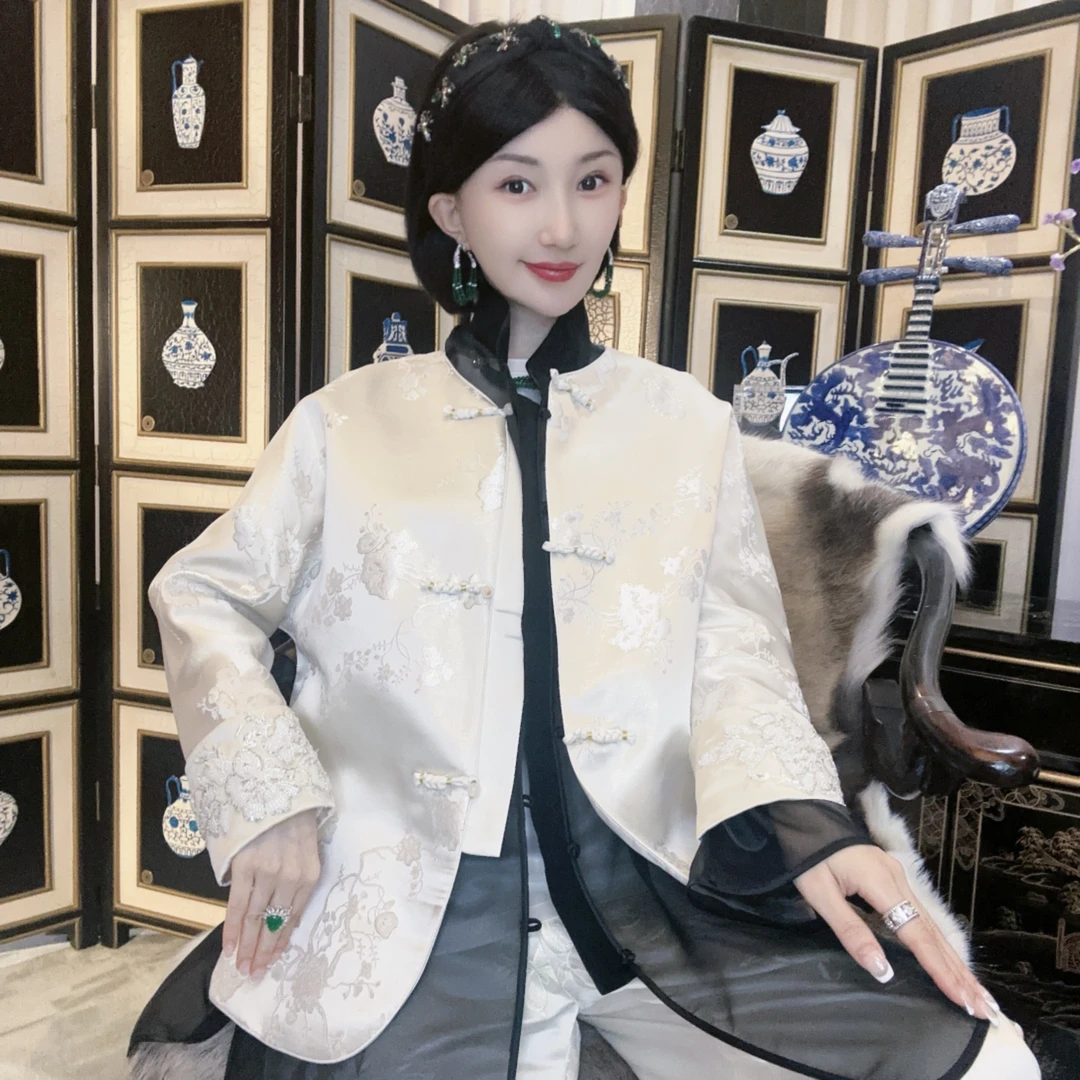 Betty Bairn【星月故里】高端定制织金提花上衣24B-BW2396