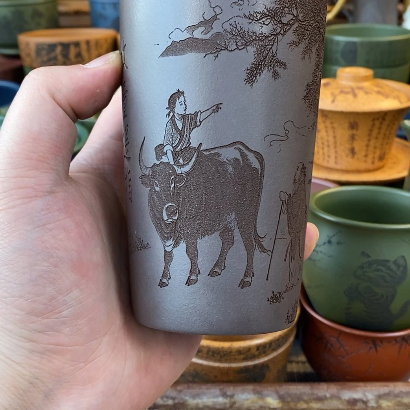 【闪购商品】紫砂杯子宜兴全手工紫砂杯