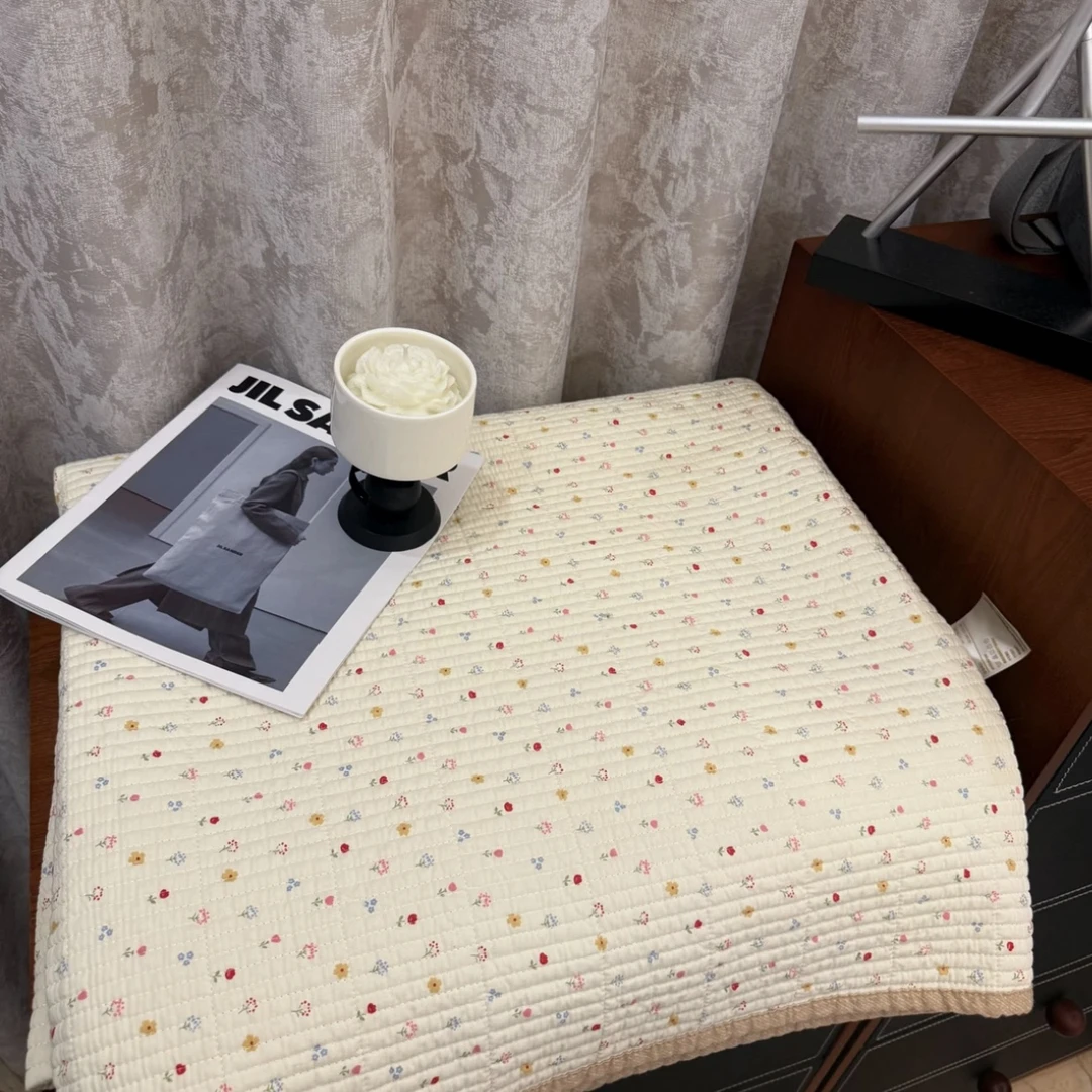 【2025新品 双面棉】双面全棉 双面用的床盖 可机洗