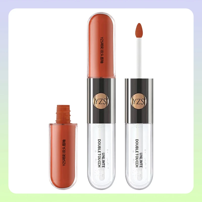 KI.O双头唇釉夏季持久唇蜜唇彩不沾镜面口红豆沙持久