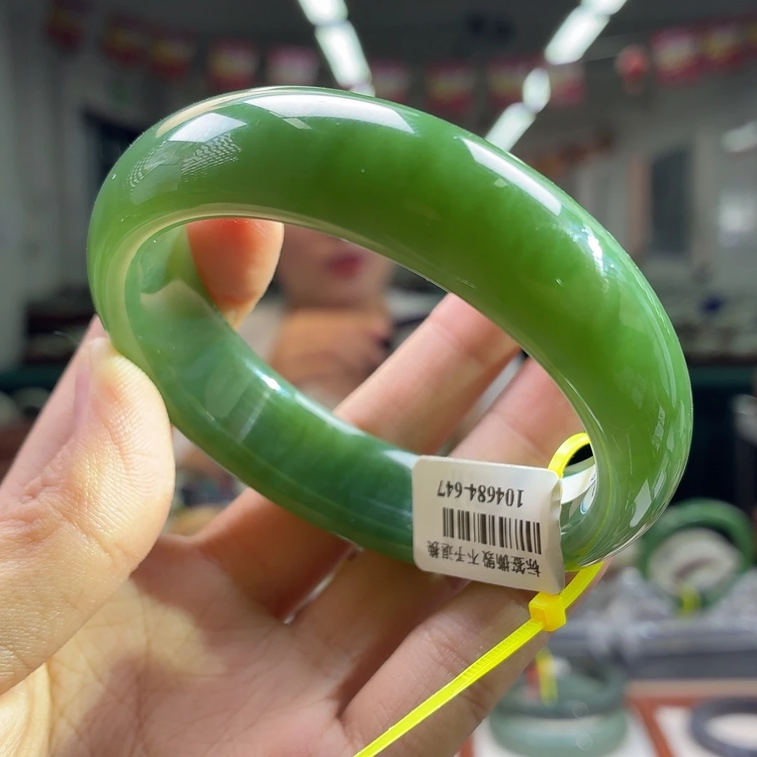 和田玉手镯未镶嵌5758