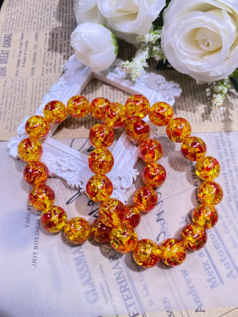 花色14mm手串发一条D73