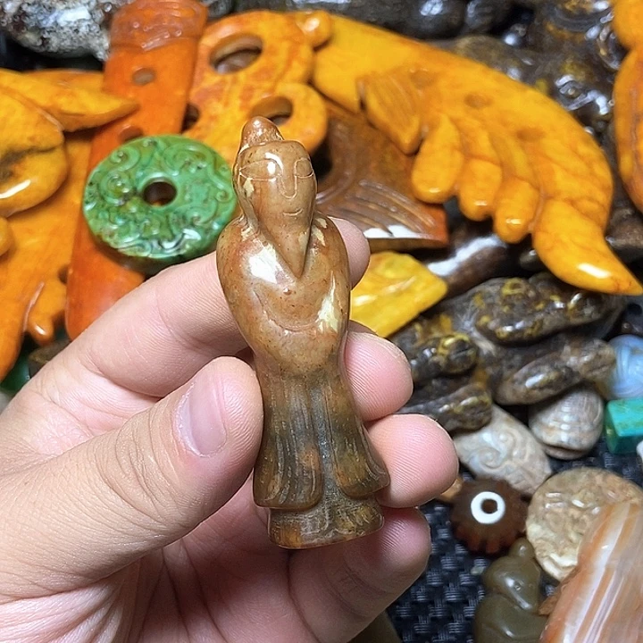 和田玉未镶嵌颈饰94