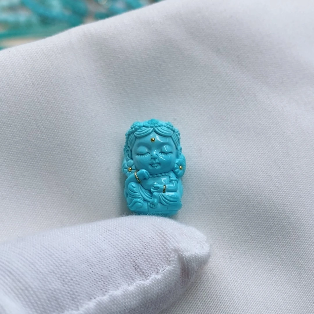 绿松石珠宝奇石未镶嵌